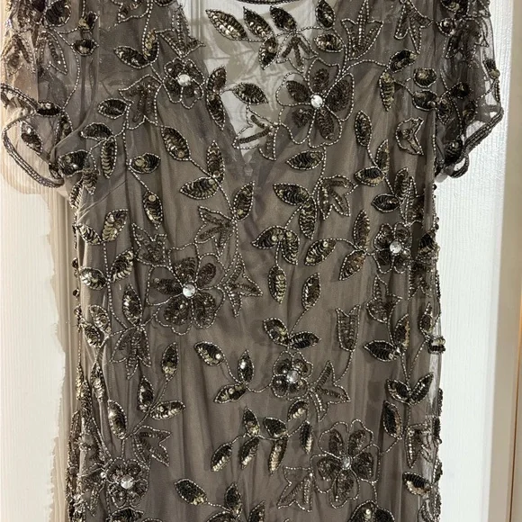 Adrianna Papell Brown Evening Gown - Picture 7 of 17